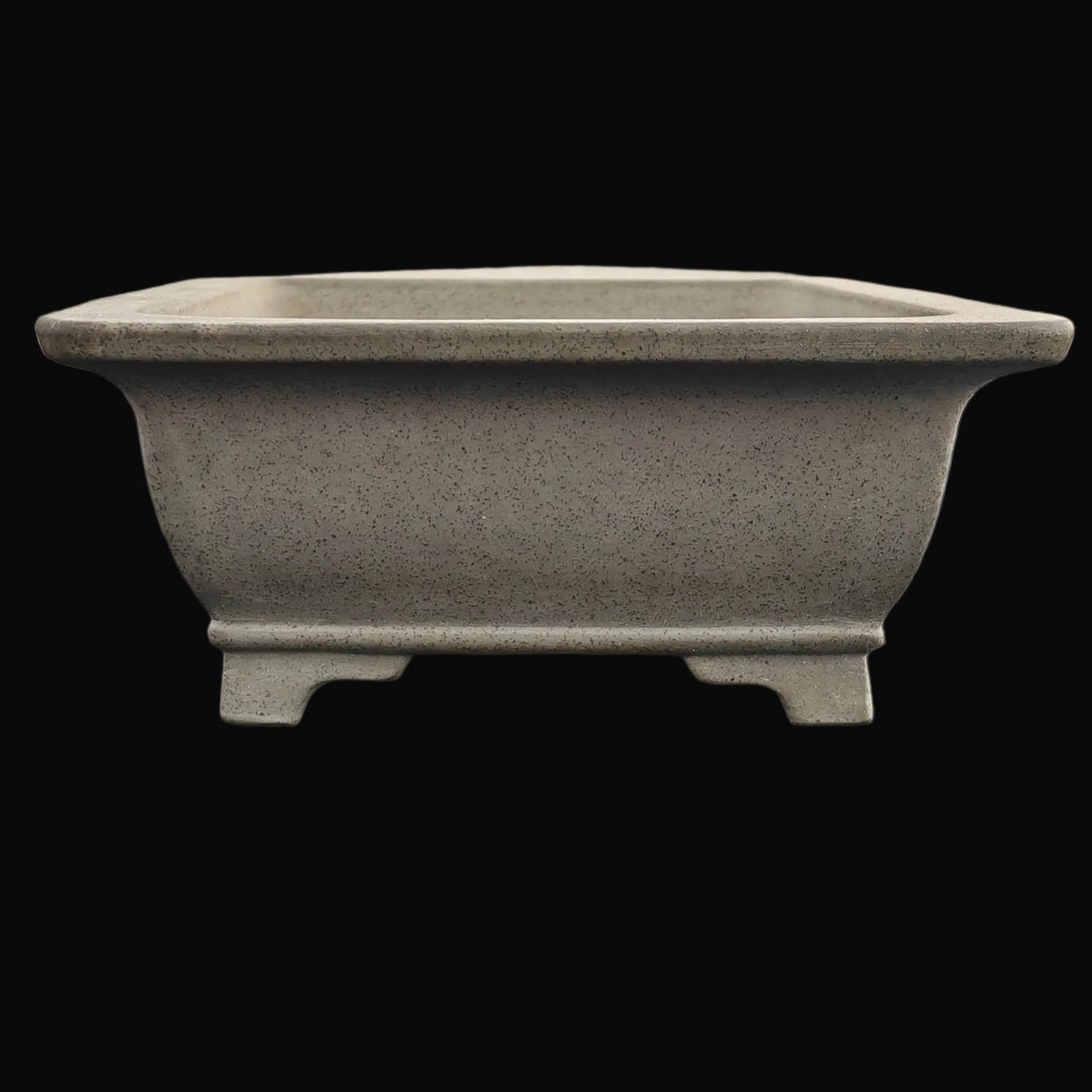 Vaso rettangolare grigio, Tokoname